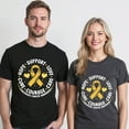 thumbnail image 5 of Childhood Cancer Support Family T-Shirt – Awareness Theme – Unisex Support Wear, 5 of 6