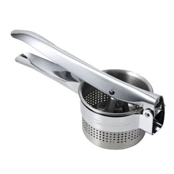 Inevnen Stainless Steel Potato Ricer and Masher Fruit Juicer Baby Food Press Squeezer