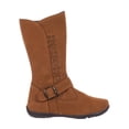 thumbnail image 1 of Botas Largas Niñas Moda Infantil Otoño Tipo Gamuza cafe 22 Incógnita 031A5Z, 1 of 6