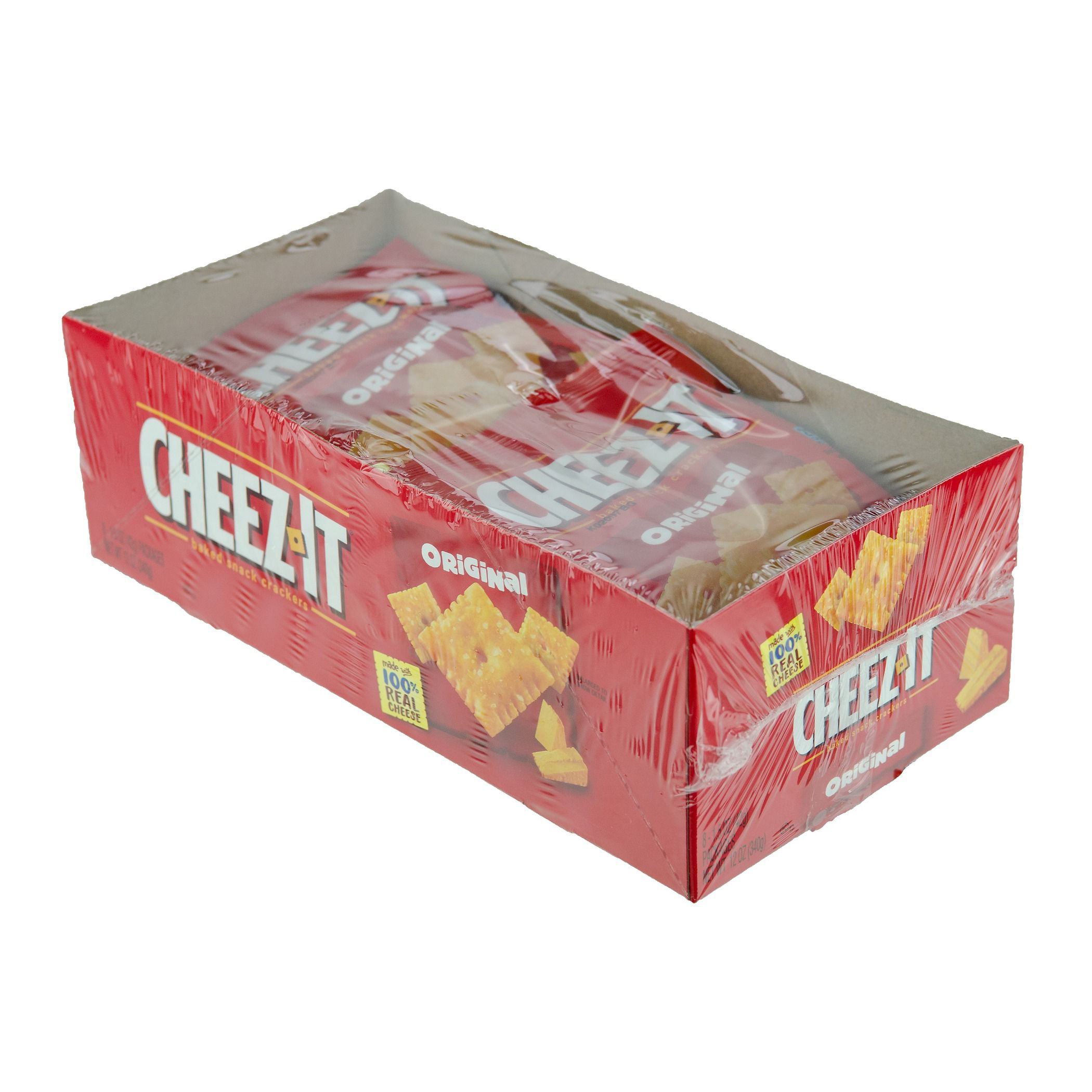 Cheez-It Original Crackers Cheese - 1 Serving Bag - 8 / Box