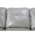 thumbnail image 5 of Golden Furniture 3PCS L Shape Faux Leather Sectional Sofa Set, Living Room Sofa Set with Storage Ottoman and Matching Pillows, 5 of 6