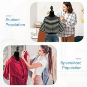 Dkelincs Adjustable Mannequin Torso Stand Female Dress Form Model Manikin Body for Displays Jewelry with Tripod, Black