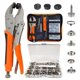 thumbnail image 1 of Kit de alicates a presión MinliGuy con 60 broches de acero inoxidable de 15 mm, 1 of 9
