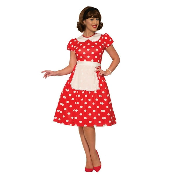 plus size 50s housewife costume