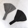 thumbnail image 5 of Yoga Ninja Head Wrap - Bandana Boho con borlas para hombre y mujer，2 piezas, negro Zefei Wu 1327537074069, 5 of 5