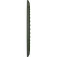 thumbnail image 3 of Ekena Millwork 22"OD x 3 1/2"ID x 1"P Cole Thermoformed PVC Ceiling Medallion (Fits Canopies up to 6"), UltraCover Satin Hunt Club Green, 3 of 5
