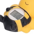 thumbnail image 3 of YAHHU Baby Bath Thermometer Bee Shaped Floating Water Temperature Tester with Alarm, Digital Display, IP67 Waterproof, Infant Toddler Tub Toy (4.5 in / 11.5 cm), 3 of 10
