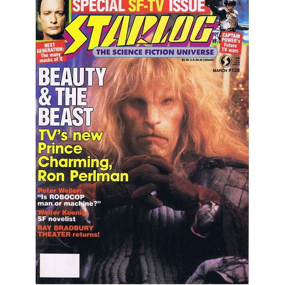 Starlog #128 VF ; Starlog Comic Book
