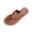 Brown, variant on Women's Sandals Wide Width Sandals Lightweight Casual Walking Style for Daily Wear Red
