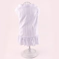 thumbnail image 3 of SPRING PARK Pet Puppy Small Solid Color Decoration Dog Princess Polyester Dress Skirt Clothes Apparel Costume, 3 of 7