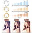thumbnail image 3 of 8" 20cm Selfie Ring LED Light with 50" Extendable Tripod Stand & Flexible Phone Holder for Live Stream/Makeup, with remote control, 3 of 6