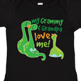 thumbnail image 4 of Inktastic My Grammy and Grandpa Love Me Grandson Dinosaur Boys Baby Bodysuit, 4 of 5