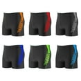thumbnail image 6 of Men's swimming trunks beach shorts swim boxer trunks with drawstring lined, 6 of 6