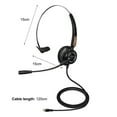 thumbnail image 5 of Joernso U900 H510 Telephone Headset High Fidelity Noise Reduction Breathable 3.5mm RJ9 MIC Long Cable Call Center Headphone for Telemarketing, 5 of 8