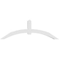 thumbnail image 4 of 96"W x 32"H x 6"D x 6"F, 8/12 Pitch, Archdale Architectural Grade PVC Gable Bracket, 4 of 8