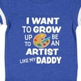 thumbnail image 4 of Inktastic I Want to Grow Up to Be an Artist Like My Daddy Boys or Girls Baby Bodysuit, 4 of 5