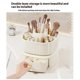 thumbnail image 4 of Rotating Makeup Organizer with Drawer Cosmetic Brush Holder Lipstick Eyebrow Pencil Storage Rack - G, 4 of 5