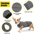 thumbnail image 3 of 1pcs postoperative suit for dogs High elasticity Breathable dog spay/neuter suit for dogs after surgery - M, 3 of 5