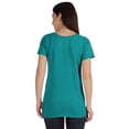 thumbnail image 4 of Inkmeso V Neck Basic Tee Classic fit short sleeves Tshirt For Women Summer Cotton Tops XS,3XL, 4 of 8