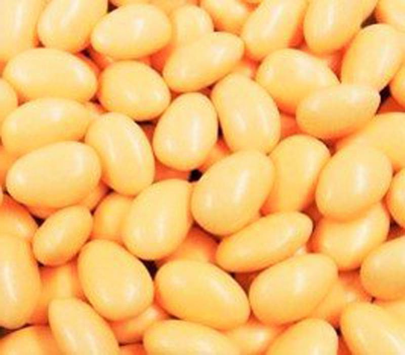 Peach Jordan Almonds by Its Delish, 3 LBS Bulk  Sugared Almond Nut with Sweet Hard Candy Coating - Bulk Wedding Favors, Bridal and Baby Showers, Party Buffets - USA Made, Vegan & Kosher