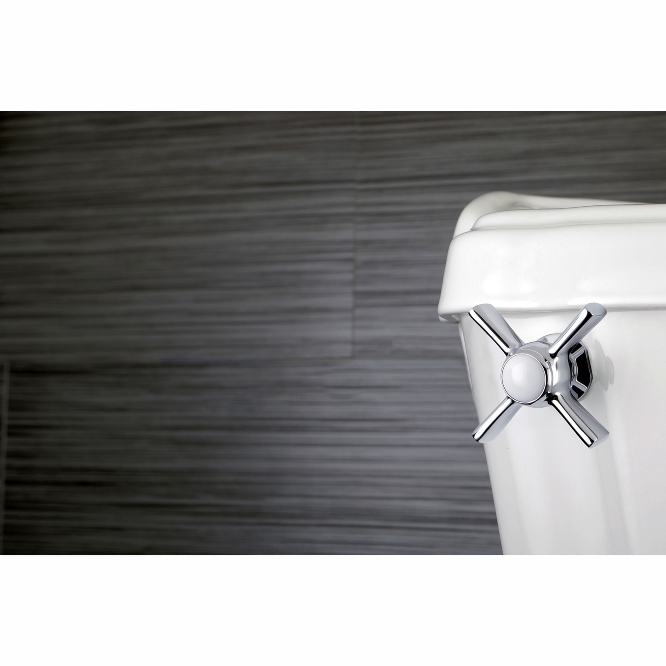 Kingston Brass KTZX1 Millennium Front Mount Toilet Tank Lever, Left/Right Installation in Polished Chrome