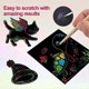 thumbnail image 3 of DIY Rainbow-Scratch Paper Arts Set Colorful Art Crafts Kit for Children Creativity Drawing Scratch Off Card, 3 of 5
