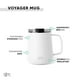 thumbnail image 2 of Taza de café de viaje Simple Modern Voyager 350 ml, color blanco invernal, 2 of 5
