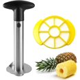 thumbnail image 4 of Rebanador de frutas Herramienta de cocina de piña Herramienta de cocina de piña pelada para cocina Herramienta de cocina de acero inoxidable Herramienta de cocina de acero inoxidable Herramienta de c TUNC Sencillez, 4 of 5