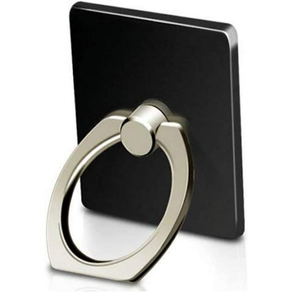 SHENMO Cell Phone Holder Ring, 360 Rotation, Smartphone Holder for iPhone XS X 8 7 6S 6 5S 5C 5, Samsung Galaxy S9 S8 S7Edge S7 S6 Note 8 5 (Black)