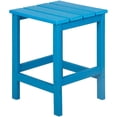 thumbnail image 4 of Paradise 3-Piece Set Classic Folding Adirondack Chair with Outdoor Side Table, 4 of 9