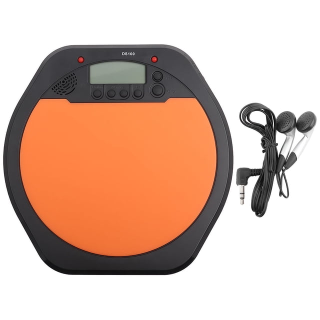 Almohadilla de batería electrónica, entrenamiento de baterista electrónico digital, metrónomo de tambor, almohadilla de batería de entrenamiento, tecnología avanzada Jadeshay A