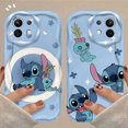 thumbnail image 2 of Funda de dibujos animados Disney Stitch Wave para Xiaomi Mi 13T Pro 12T 11 Lite 5G NE 11i 12 13 10T 10i POCO X3 Pro NFC X4 GT X6 X5 F3 F4 F5, 2 of 5