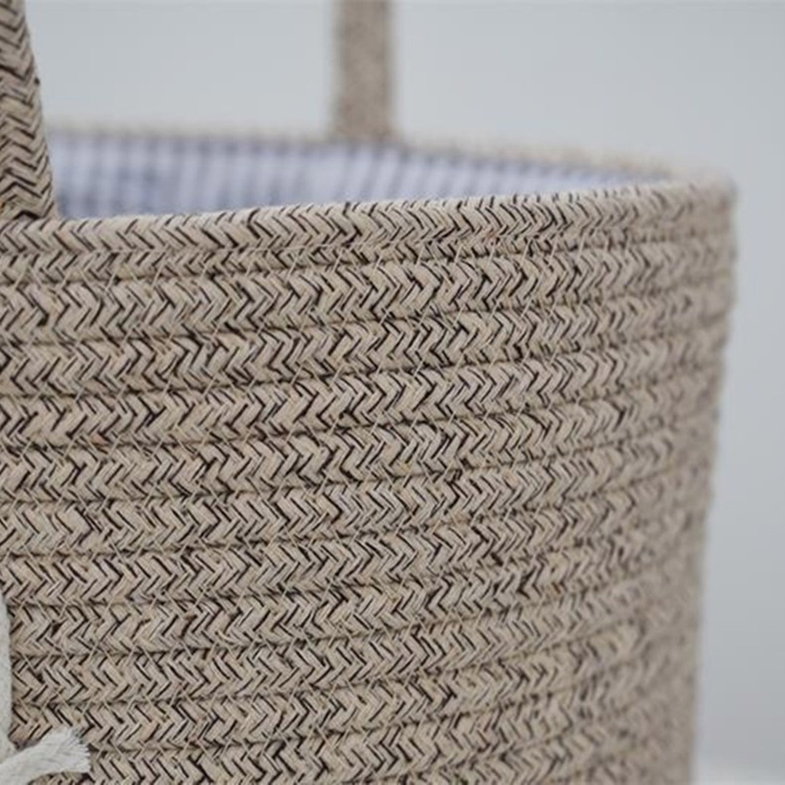 Convenient Baby Diaper Storage Basket Cotton Cloth Organizes Modern Baby Diaper Storage Solution for Nursery & Travel