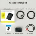 thumbnail image 4 of Wireless Audio Transmitter LED Digital Display Aux Rca Spdif Connection Adapter Fm Transmitter Black, 4 of 5