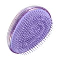 thumbnail image 1 of Cepillo de cabello portátil Unique Bargains, cepillo de masaje en forma de huevo mini para mujeres en color púrpura, 1 of 7