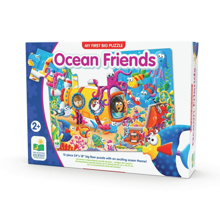 The Learning Journey My First Big Floor Puzzle, Ocean Friends