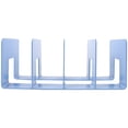 thumbnail image 1 of Convenient Book Arrangement Rack Vertical Type Baffle Book Shelf Acrylic Book Holder, 1 of 8