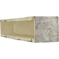 thumbnail image 4 of Ekena Millwork 8"H x 10"D x 60"W Pecky Cypress Faux Wood Fireplace Mantel, Burnished Pine, 4 of 13