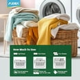 thumbnail image 3 of AIDEA Laundry Detergent Sheets,  Fresh Scent-(100 Loads) 50  Sheets, Eco-Friendly Laundry Detergent  & Natural Ingredients, No  Plastic Jug, Lightweight &  Easy To Use For  Travel, Apartments, Dorms, 3 of 3