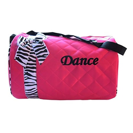Dance bag - Quilted Zebra Duffle