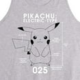 thumbnail image 2 of Pokémon - Pikachu Electric-Type - Men's Jersey Tank Top, 2 of 4