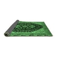 thumbnail image 2 of Ahgly Company Indoor Rectangle Oriental Emerald Green Industrial Area Rugs, 4' x 6', 2 of 4