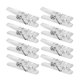 thumbnail image 1 of VORCOOL 50pcs Clips colgantes de primavera Abrazaderas Línea de ropa de plástico Clips Mini Fotos de papel Clip Pinzas para la ropa, 1 of 4