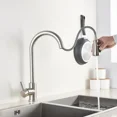 thumbnail image 4 of Zovajonia Touch on sensor Kitchen Faucet Sink Pull Down Swivel Mixer Faucet Brushed Nickel, 4 of 9