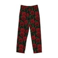 thumbnail image 2 of Haiem Rose Men's Pajama Pants Ultra Lightweight Pjs Bottoms Sleepwear Bottom Pants With Pocket Drawstring-, 2 of 7