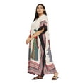 thumbnail image 3 of Caftans pour Femmes Longue Maxi Grande Taille Robe Caftans Manches 3/4 Robes pour Dames Filles en Ligne, 3 of 6