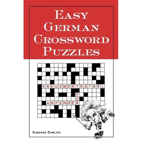 Pre-Owned Easy German Crossword Puzzles (Paperback) 0844225088 9780844225081