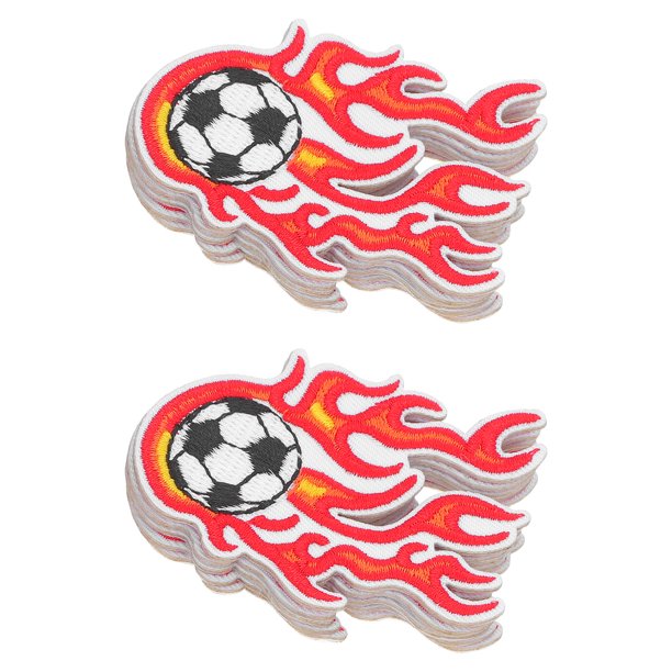 Hytrove 10Ud Aplicaciones Bordadas Para Camisetas Y Chaquetas Con Parches Deportivos De Fútbol