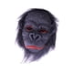 thumbnail image 5 of Máscara de cabeza de gorila realista, máscara de cabeza de mono para carnaval, temática de animales, cumpleaños Sonríe, 5 of 9