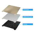 thumbnail image 3 of Yammee Double Sided Textured PEI PEO Plate 310x315mm Flexible Steel Sheet No Magnet for 3D Printer Build Plate, 3 of 20